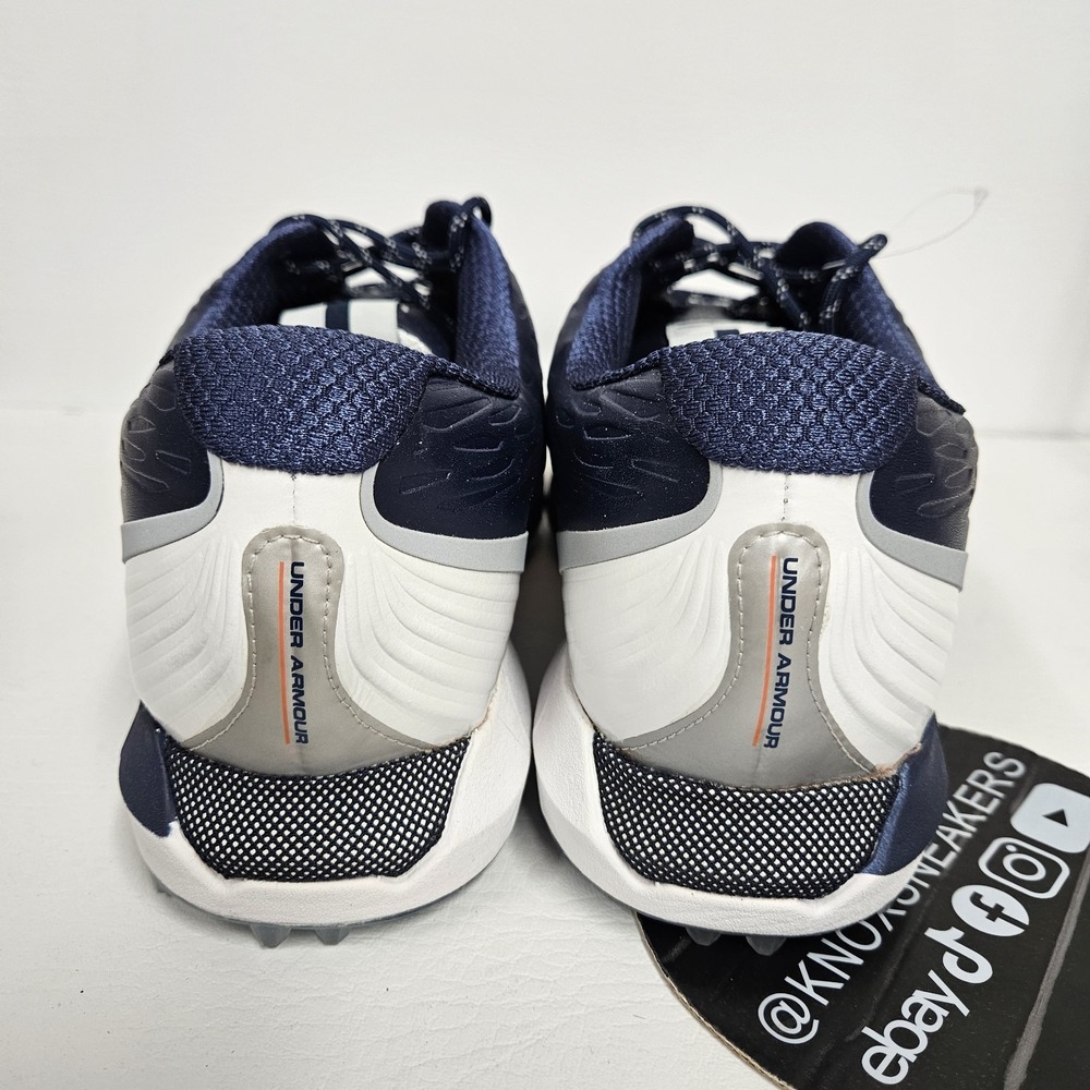 Under Armour HOVR Show GORE-TEX Navy Blue Golf Shoes 3022762-400 Men's Size 11 - Picture 3 of 8
